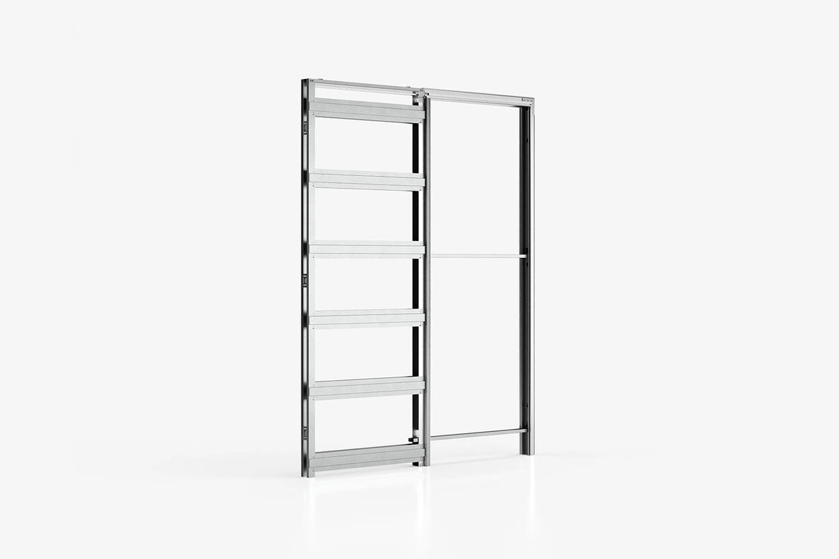 Absolute EvoKit - Rahmen für flächenbündige Schiebetür (ohne Tür) für Trockenbauwand