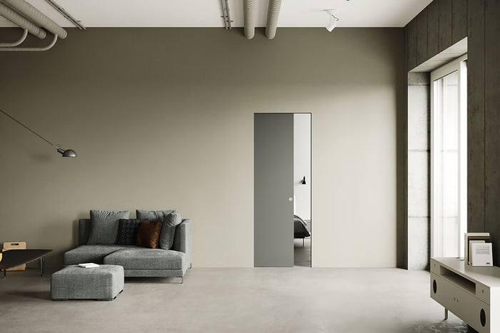 Absolute Evo – Rahmen für Schiebetür mit Zierblenden (ohne Tür) für Putz