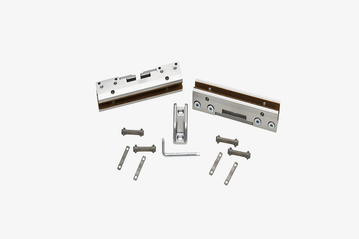 Klammer-Kit für Glastür für Schiebetür mit Zierblenden