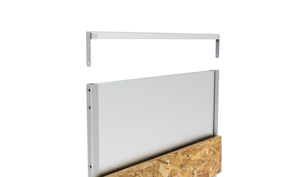 xREVERx Decor B011 - versteckte Zarge und zargenlose Tür aus CPL-Laminat mit Wabenkern